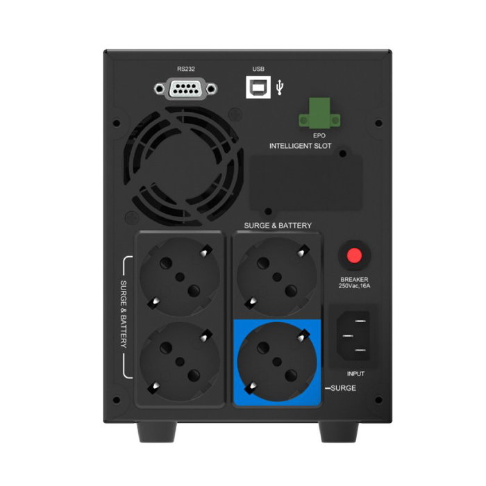 Phasak Phasak Protekt PH 7621 2160 VA/1400 W SAI Interactiva Torre